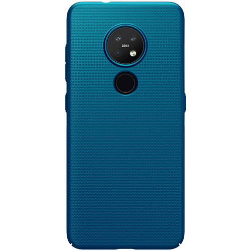 Hard Rigid Plastic Matte Finish Case Back Cover M01 for Nokia 7.2 Blue