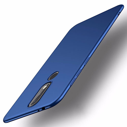 Hard Rigid Plastic Matte Finish Case Back Cover M01 for Nokia X5 Blue