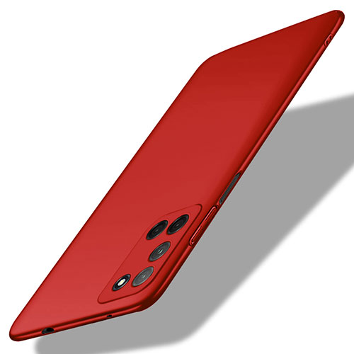 Hard Rigid Plastic Matte Finish Case Back Cover M01 for Oppo A52 Red