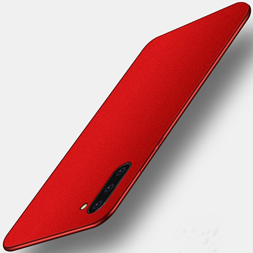 Hard Rigid Plastic Matte Finish Case Back Cover M01 for Samsung Galaxy Note 10 5G Red