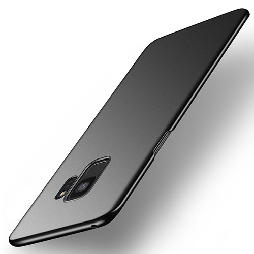 Hard Rigid Plastic Matte Finish Case Back Cover M01 for Samsung Galaxy S9 Black