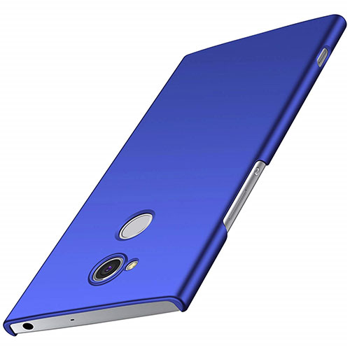 Hard Rigid Plastic Matte Finish Case Back Cover M01 for Sony Xperia XA2 Plus Blue