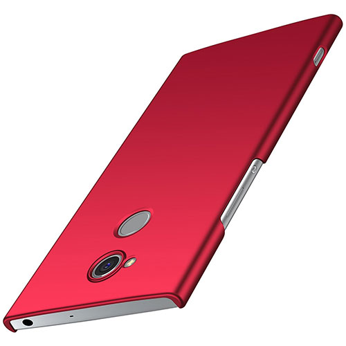 Hard Rigid Plastic Matte Finish Case Back Cover M01 for Sony Xperia XA2 Ultra Red