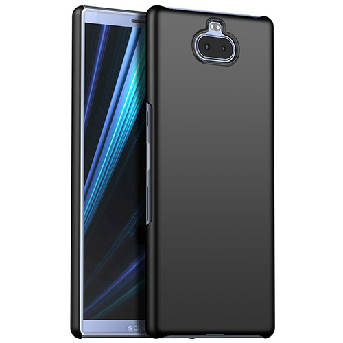 Hard Rigid Plastic Matte Finish Case Back Cover M01 for Sony Xperia XA3 Black