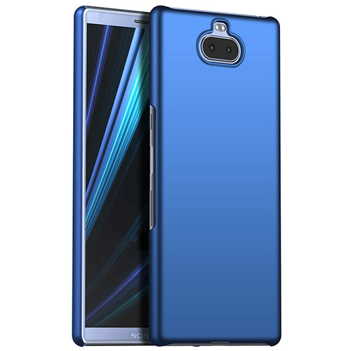 Hard Rigid Plastic Matte Finish Case Back Cover M01 for Sony Xperia XA3 Blue
