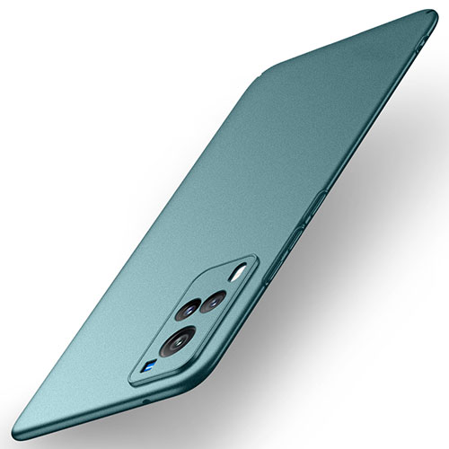 Hard Rigid Plastic Matte Finish Case Back Cover M01 for Vivo X60 5G Green