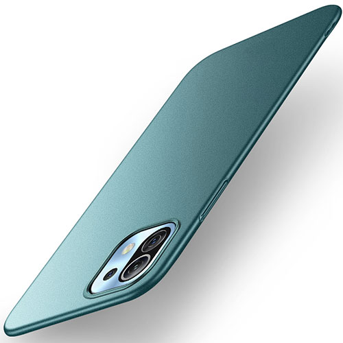 Hard Rigid Plastic Matte Finish Case Back Cover M01 for Xiaomi Mi 11 Lite 4G Green