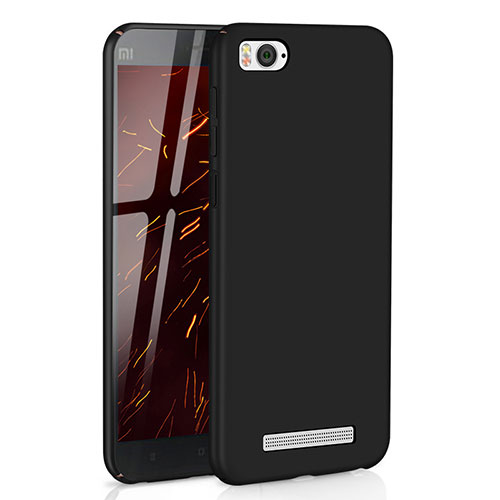 Hard Rigid Plastic Matte Finish Case Back Cover M01 for Xiaomi Mi 4C Black