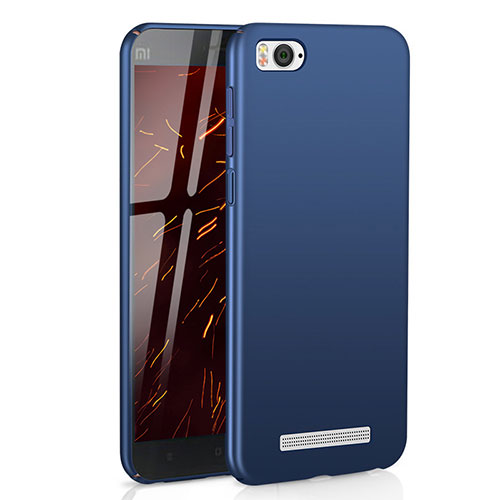Hard Rigid Plastic Matte Finish Case Back Cover M01 for Xiaomi Mi 4i Blue