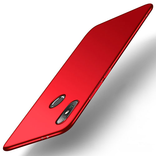Hard Rigid Plastic Matte Finish Case Back Cover M01 for Xiaomi Mi 6X Red