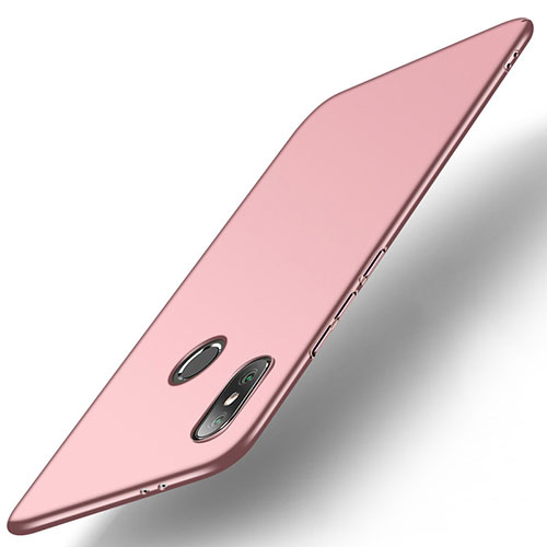 Hard Rigid Plastic Matte Finish Case Back Cover M01 for Xiaomi Mi 6X Rose Gold