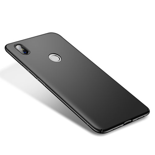 Hard Rigid Plastic Matte Finish Case Back Cover M01 for Xiaomi Mi 8 Black