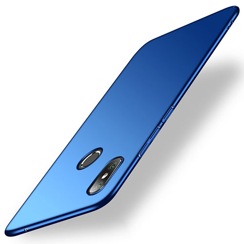 Hard Rigid Plastic Matte Finish Case Back Cover M01 for Xiaomi Mi Mix 2S Blue