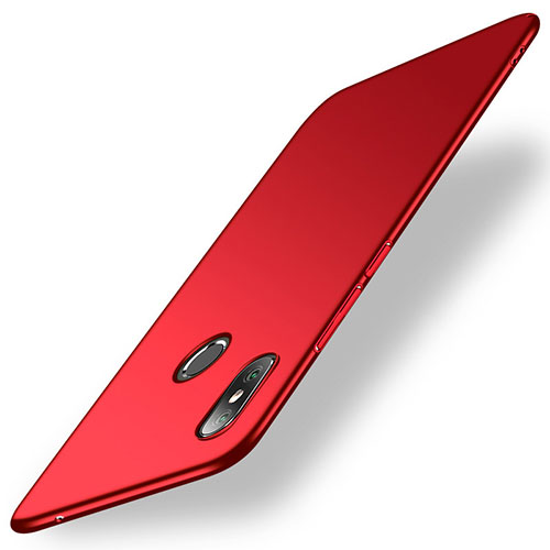 Hard Rigid Plastic Matte Finish Case Back Cover M01 for Xiaomi Mi Mix 2S Red