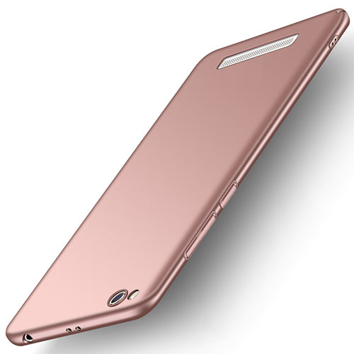 Hard Rigid Plastic Matte Finish Case Back Cover M01 for Xiaomi Redmi 5A Rose Gold