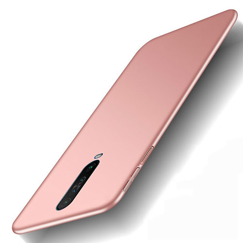 Hard Rigid Plastic Matte Finish Case Back Cover M01 for Xiaomi Redmi K30i 5G Rose Gold