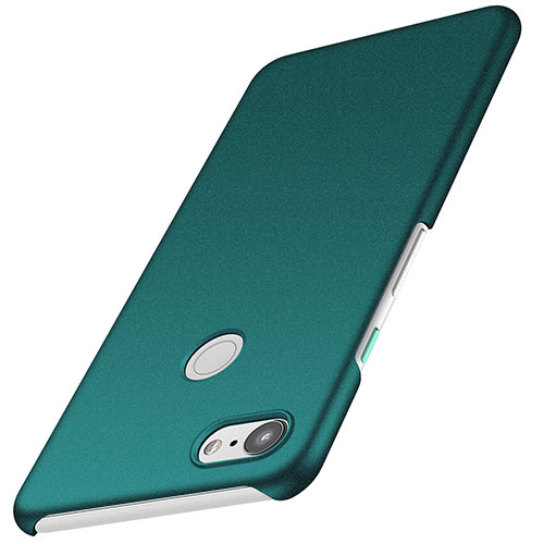 Hard Rigid Plastic Matte Finish Case Back Cover M02 for Google Pixel 3 Green