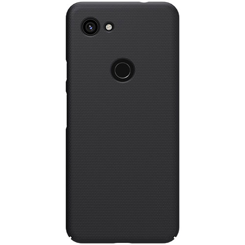 Hard Rigid Plastic Matte Finish Case Back Cover M02 for Google Pixel 3a Black