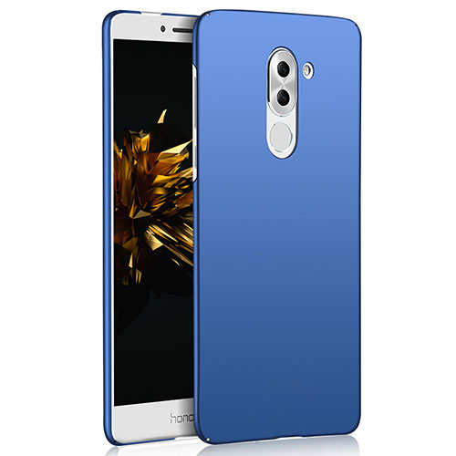 Hard Rigid Plastic Matte Finish Case Back Cover M02 for Huawei GR5 (2017) Blue