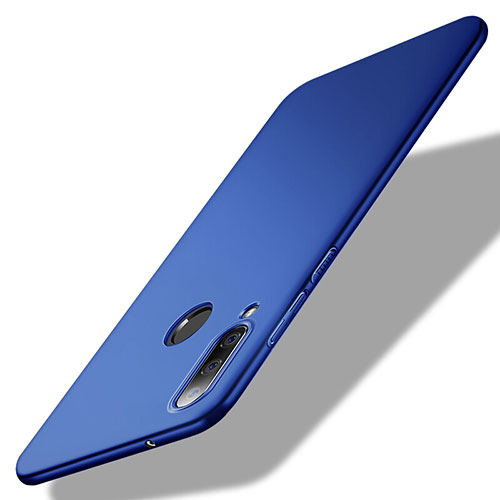 Hard Rigid Plastic Matte Finish Case Back Cover M02 for Huawei Honor 20i Blue