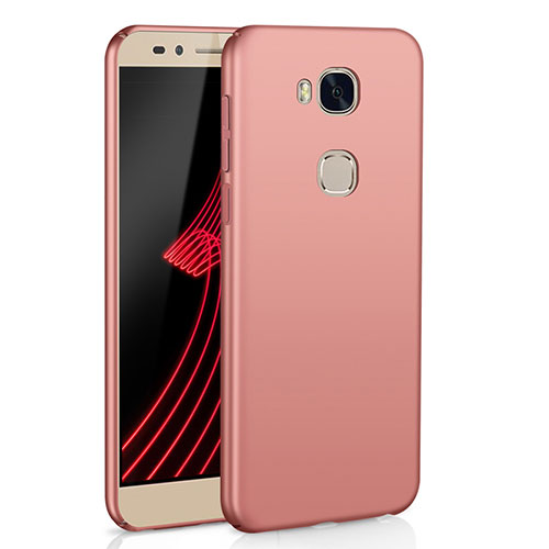 Hard Rigid Plastic Matte Finish Case Back Cover M02 for Huawei Honor Play 5X Rose Gold