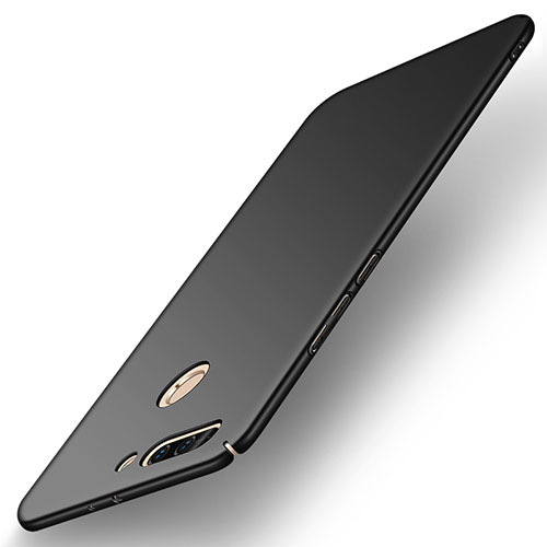Hard Rigid Plastic Matte Finish Case Back Cover M02 for Huawei Honor V9 Black