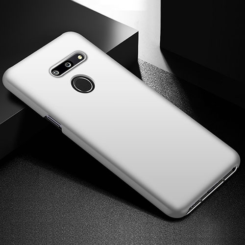 Hard Rigid Plastic Matte Finish Case Back Cover M02 for LG G8 ThinQ White