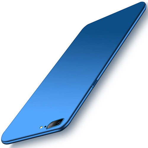 Hard Rigid Plastic Matte Finish Case Back Cover M02 for OnePlus 5 Blue