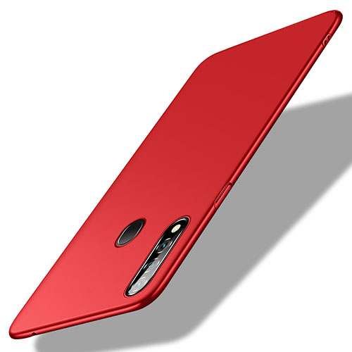 Hard Rigid Plastic Matte Finish Case Back Cover M02 for Oppo A8 Red