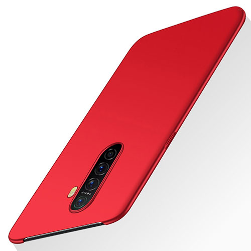 Hard Rigid Plastic Matte Finish Case Back Cover M02 for Realme X2 Pro Red