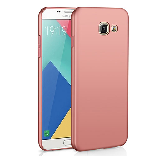 Hard Rigid Plastic Matte Finish Case Back Cover M02 for Samsung Galaxy A9 Pro (2016) SM-A9100 Rose Gold