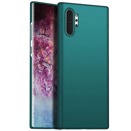 Hard Rigid Plastic Matte Finish Case Back Cover M02 for Samsung Galaxy Note 10 Plus 5G Green