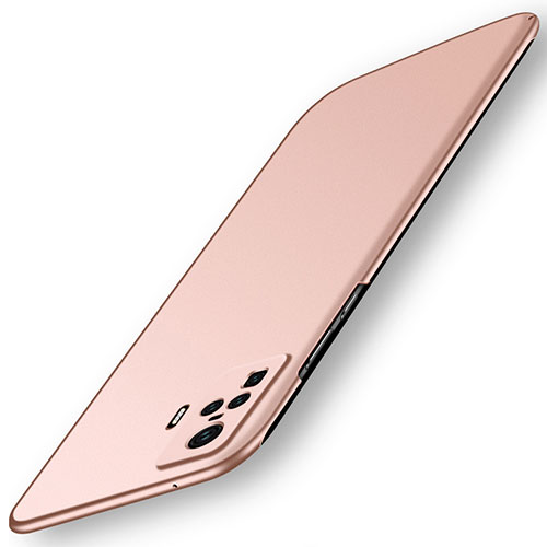 Hard Rigid Plastic Matte Finish Case Back Cover M02 for Vivo X50 Pro 5G Rose Gold