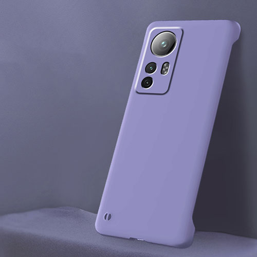 Hard Rigid Plastic Matte Finish Case Back Cover M02 for Xiaomi Mi 12 Pro 5G Clove Purple