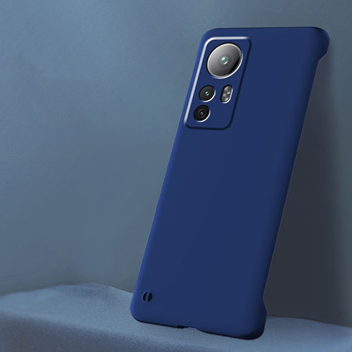 Hard Rigid Plastic Matte Finish Case Back Cover M02 for Xiaomi Mi 12X 5G Blue