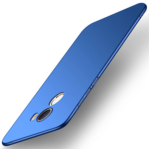 Hard Rigid Plastic Matte Finish Case Back Cover M02 for Xiaomi Mi Mix 2 Blue