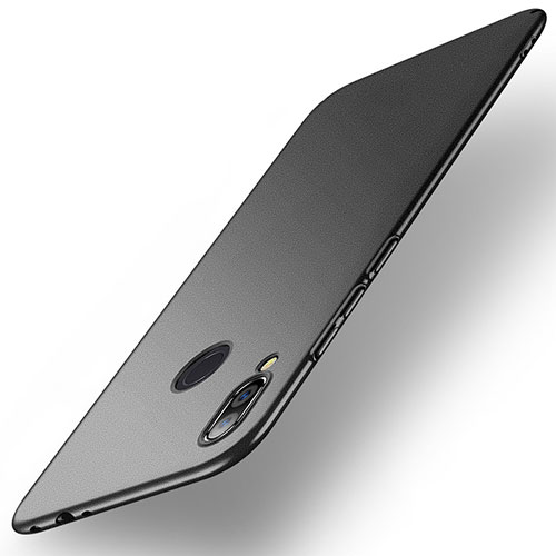 Hard Rigid Plastic Matte Finish Case Back Cover M02 for Xiaomi Redmi Note 7 Black