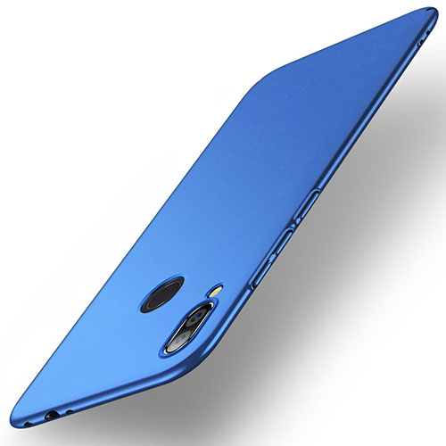 Hard Rigid Plastic Matte Finish Case Back Cover M02 for Xiaomi Redmi Note 7 Pro Blue