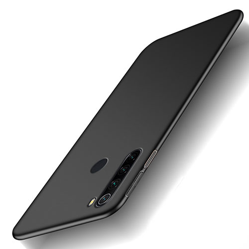Hard Rigid Plastic Matte Finish Case Back Cover M02 for Xiaomi Redmi Note 8T Black