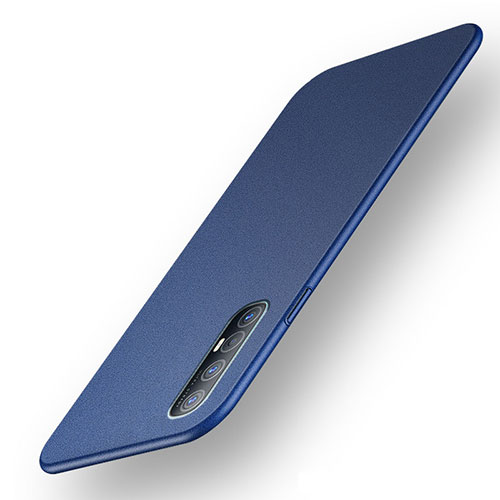 Hard Rigid Plastic Matte Finish Case Back Cover M03 for Oppo Find X2 Neo Blue