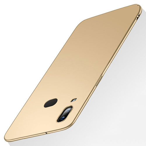 Hard Rigid Plastic Matte Finish Case Back Cover M03 for Samsung Galaxy A6s Gold