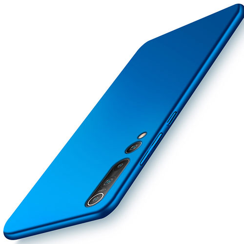 Hard Rigid Plastic Matte Finish Case Back Cover M03 for Xiaomi Mi 10 Pro Blue