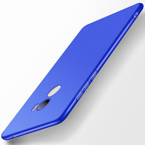 Hard Rigid Plastic Matte Finish Case Back Cover M03 for Xiaomi Mi Mix 2 Blue