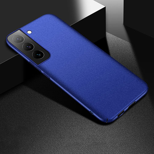 Hard Rigid Plastic Matte Finish Case Back Cover M06 for Samsung Galaxy S23 5G Blue