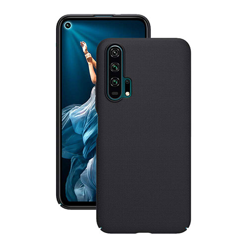 Hard Rigid Plastic Matte Finish Case Back Cover P01 for Huawei Honor 20 Pro Black