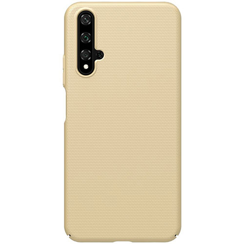 Hard Rigid Plastic Matte Finish Case Back Cover P01 for Huawei Honor 20S Gold