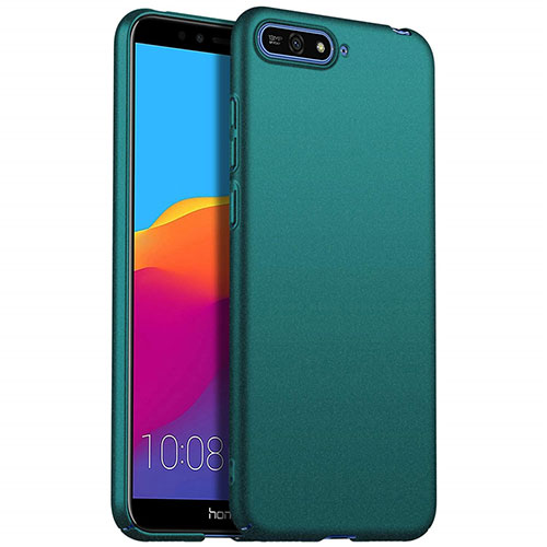 Hard Rigid Plastic Matte Finish Case Back Cover P01 for Huawei Honor 7A Green