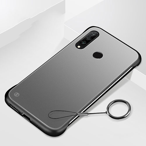 Hard Rigid Plastic Matte Finish Case Back Cover P01 for Huawei Nova 4e Black