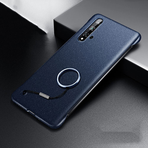 Hard Rigid Plastic Matte Finish Case Back Cover P01 for Huawei Nova 5 Blue