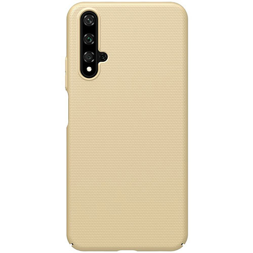 Hard Rigid Plastic Matte Finish Case Back Cover P01 for Huawei Nova 5T Gold